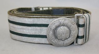 A German Third Reich army officer's belt and buckle, A German Third Reich army officer's belt and