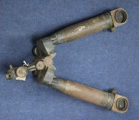 A pair of German military Carl Zeiss trench binoculars, 20in. A pair of German military Carl Zeiss