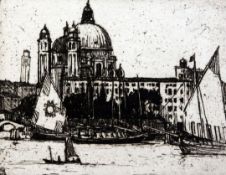 Nelson Dawson (1859-1941) Views of Venice, largest overall 14.5 x 10.5in., unframed Nelson Dawson (