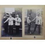 An unusual album of sixty two George V police self-defence photographs, together with two