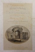 Mecham, Lt. Clifford Henry - Sketches and Incidents of the Siege of Lucknow, folio, foxed, disbound,