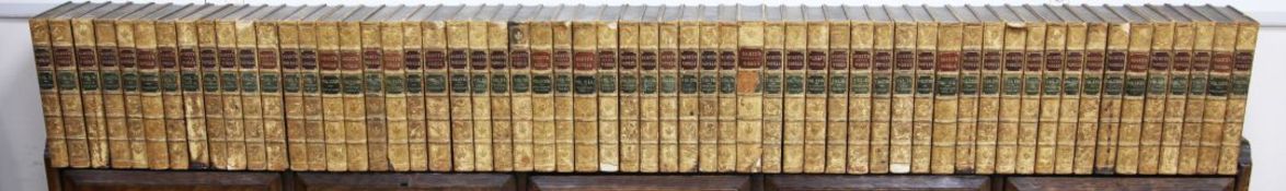 Scott, Sir Walter - Works, 8vo, calf, 58 vols, Edinburgh 1822-1833