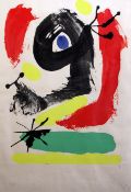 After Joan Miro (1893-1983)limited edition colour lithograph,Untitled,signed in pencil, 17/100,30.