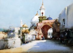 § Noel Henry Leaver (1889-1951)watercolour,An archway in Morocco,signed,10 x 14in.