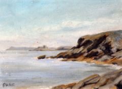 Philip Wilson Steer (1860-1942)2 oils on board,Coastal scenes at Worthing and Dinard,signed and