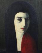 § Jacob Kramer (1892-1962)oil on canvas,'The Jewess', 1923,indistinctly signed,30 x 25in.