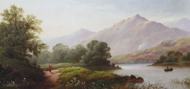 Daniel H. Winder (1880-1920)pair of oils on canvas,Near Harleigh, Cheshire and Derwent Water,