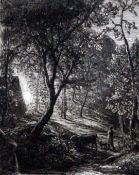 Samuel Palmer (1805-1881)etching,'The herdsman's cottage',Lister 3 2nd State,overall 9.75 x 7.5in.