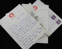 The Krays: Autograph letters from Lord Boothby and ephemera relating to the Frank Mitchell murder