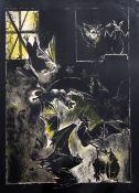 § Graham Sutherland (1903-1980)lithograph,Chauves Souris - Interior 1968,signed in pencil, edition