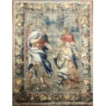 A 16th century Flemish Old Testament tapestry, probably Brussels, possibly depicting a scene from