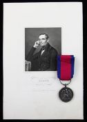 A Waterloo medal to Ensign Frederick de Ronne, King's German Legion Friedrich von Ronne joined the