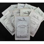 Dickens, Charles - The Posthumous Papers of The Pickwick Club, 1st edition, original 19/20 parts,