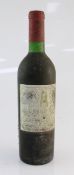 One bottle of Chateau Latour 1967, Premier Cru Classe, Pauillac, base of neck, undisturbed cellar-