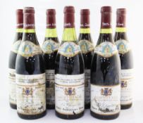 Seven bottles of Hemitage La Chapelle 1978, Jaboulet; one 1cm, four 1.5cm, one 2.5cm, one 3cm;