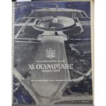 A 1936 Olympic competitor's souvenir book - Zur Erinnerung an di XI Olympiade Berlin 1936, 1 vol