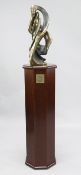 Tom Bennett (American)bronze,'Focus', 1992, 41/150, signed, 20in with pedestal and another work 59/