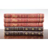 L'Exposition de Paris, 2 vols, red pictorial cloth, Paris 1889, L'Exposition de Paris, 3 vols,