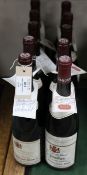 A ten bottle Jaboulet Rhone assortment including four Cornas 1991; five Crozes-Hermitage 1999; and
