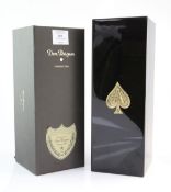 Two bottles of champagne including Dom Perignon 2004, boxed, perfect appearance; and one Armand de