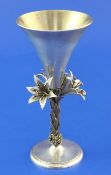 A modern limited edition Aurum parcel gilt silver goblet produced by order of the Provost and