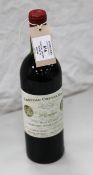 One bottle of Chateau Cheval Blanc 1970, St. Emilion Grand Cru Classe 'A', very top shoulder,