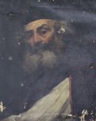 Victorian Schooloil on canvas,Portrait of a rabbi,24 x 20in unframed