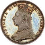 Great Britain. 'Jubilee Head' Pattern Sovereign, 1880. W&R-326 variety; KM-PnB118. Silver 4.65