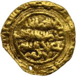 Egypt. Quarter Dinar, ND. Album-70. 0.9gram. Fatimids al-Hakim, AH1386-411/ AD996-1021. Legend