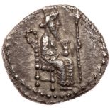 Achaemenid Empire. Mazios, Satrap of Cilicia. Silver Obol (0.8 g), ca. 361-334 BC. Myriandros