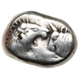 Lydian Kingdom. Time of Cyrus to Darios I. Silver Siglos (5.3 g), ca. 550/39-520 BC. Sardis.