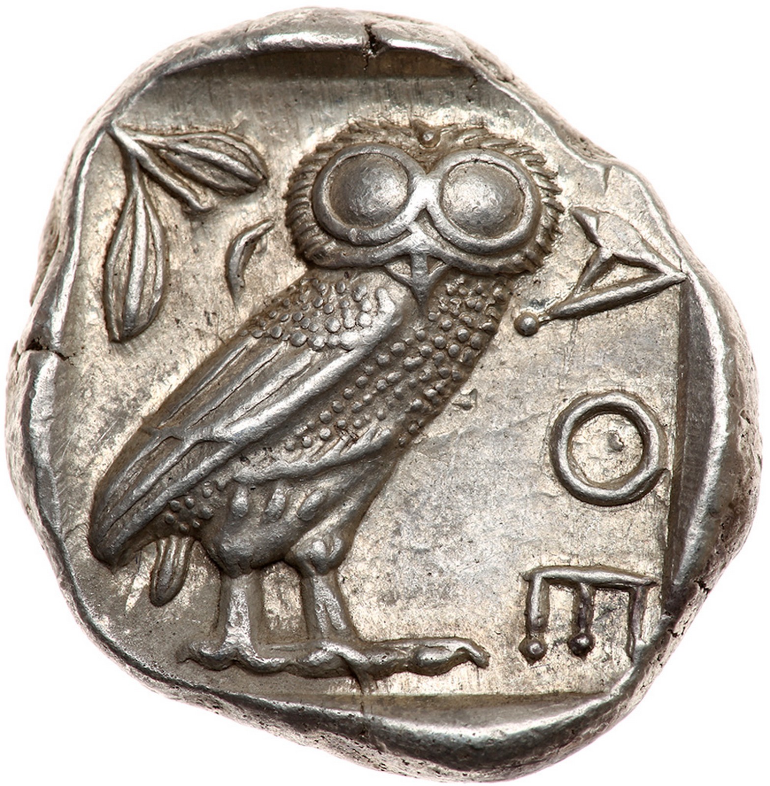 Attica, Athens. Silver Tetradrachm (17.1 g), ca. 454-404 BC. Helmeted head of Athena right, - Image 2 of 2