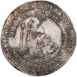 Sweden. Riksdaler, 1617. Dav-4516. Gustaf Adolf, 1611-1632. Jehovah over crowned half figure left.