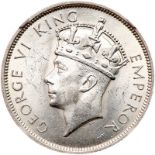 Southern Rhodesia. Crown, 1937. KM-13. George VI. NGC graded MS-63.