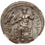 Cilicia, Tarsos. Mazaios, Satrap. Silver Stater, ca. 361-334 BC. BLRTZ (Aramaic), Baaltars seated