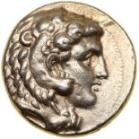 Macedonian Kingdom. Alexander III ""the Great"". Silver Tetradrachm (17.25 g), 336-323 BC. Uncertain