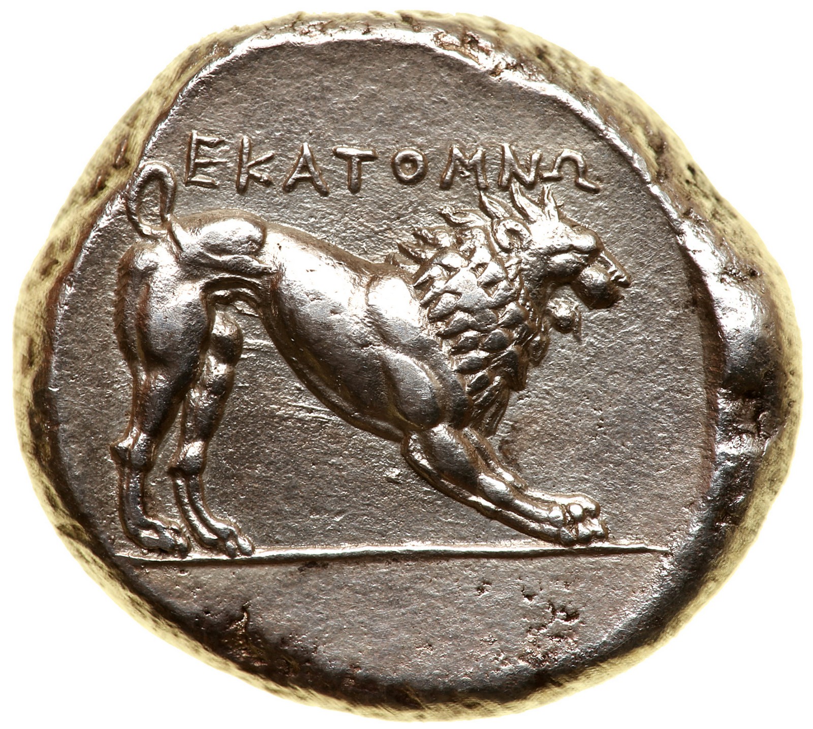 Carian Satraps. Hekatomnos. Silver Tetradrachm (14.7 g), 395-377 BC. Zeus Stratios or Labraundos - Image 2 of 2