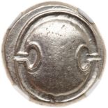 Boiotia, Thebes. Silver Stater (12.26 g), ca. 395-338 BC. Struck ca. 368-364 BC. Klion,