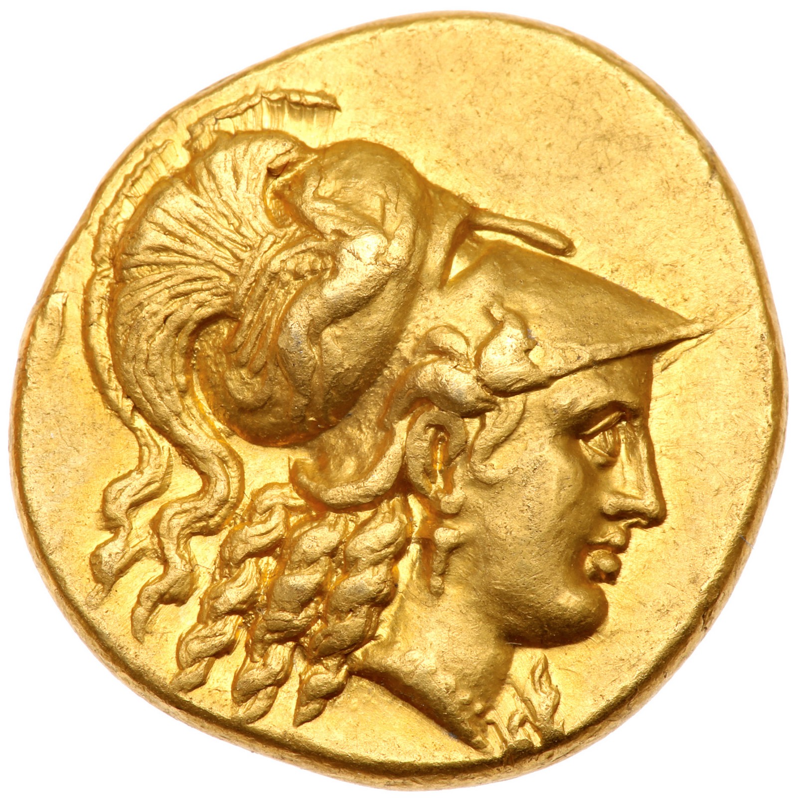 Seleucid Kingdom. Seleukos I Nikator. Gold Stater (8.5 g), 312-280 BC. Babylon I, in the name of