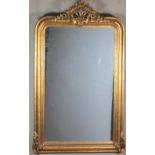 Espejo isabelino con copete de madera talla y dorada 
144 x 85,5 cm
200 - 300 €