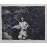 Francisco de Goya y Lucientes (Fuendetodos, 1746 - Burdeos, 1828)
"Tristes presentimientos de lo que
