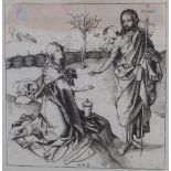 Martin Schongauer (Alemania, h.1148 - 1491)
"Noli me Tangere"
Grabado
17 x 16,5 cm
20 - 30 €