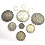 GREAT BRITAIN - GEORGE III, SHILLING, 1817 laureate head; together with two Victoria Shillings, both