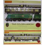 [OO GAUGE]. A HORNBY NO.R2369, GREAT BRITISH TRAIN PACK, 'THE GOLDEN ARROW' comprising B.R. Battle