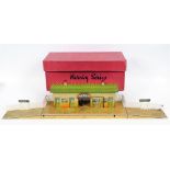 [O GAUGE]. A HORNBY NO.4 STATION, 'WEMBLEY' circa 1937, with a speckled platform, complete with