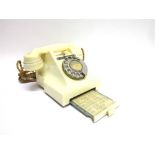 A G.P.O. TYPE 312 TELEPHONE ivory, generally good condition (requires re-wiring).