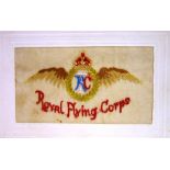 POSTCARDS - GREAT WAR WOVEN SILKS Approximately twenty-one cards, including Royal Flying Corps and