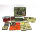 ASSORTED TINS AND OTHER PACKAGING including those for Lucky Hit Tobacco; Yankee Doodle Tobacco;