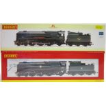 [OO GAUGE]. TWO B.R. LOCOMOTIVES comprising Hornby No.R2585, B.R. Rebuilt West Country Class 4-6-2