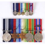 A SECOND WORLD WAR D.S.M. GROUP OF FIVE MEDALS TO SECOND HAND J.E. FREER, ROYAL NAVY comprising